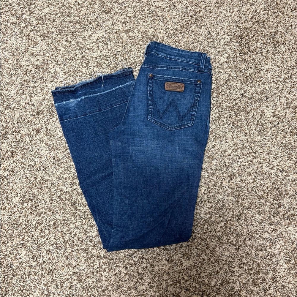 Wrangler Dark Blue Denim trouser jeans